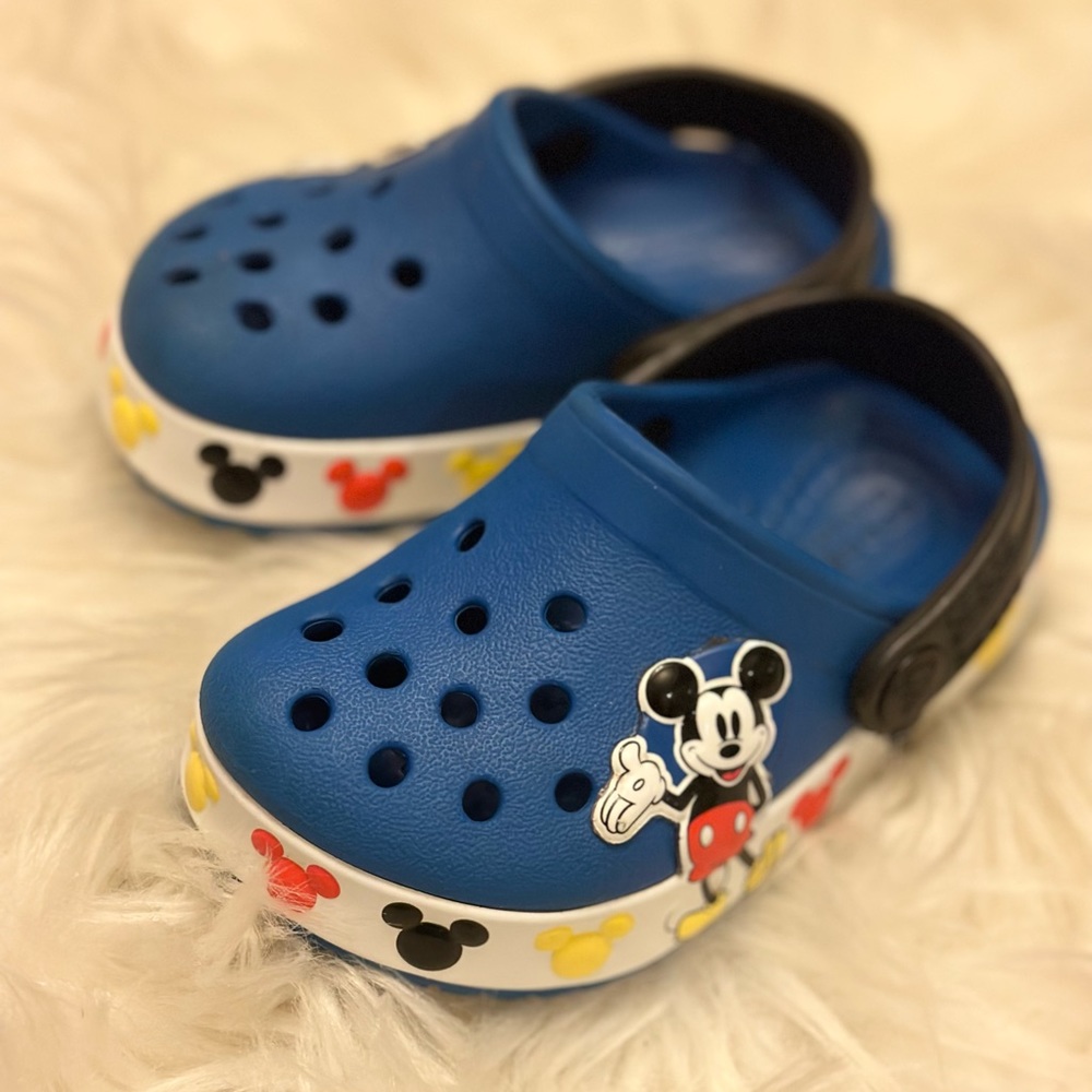 Crocs toddler Disney Mickey Mouse